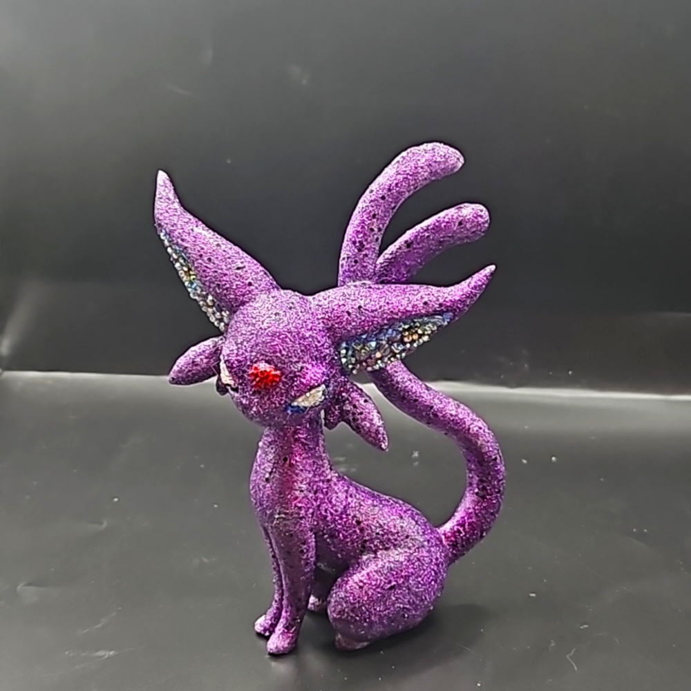 Hand stoned 3d resin DLP printed ESPEON/eve